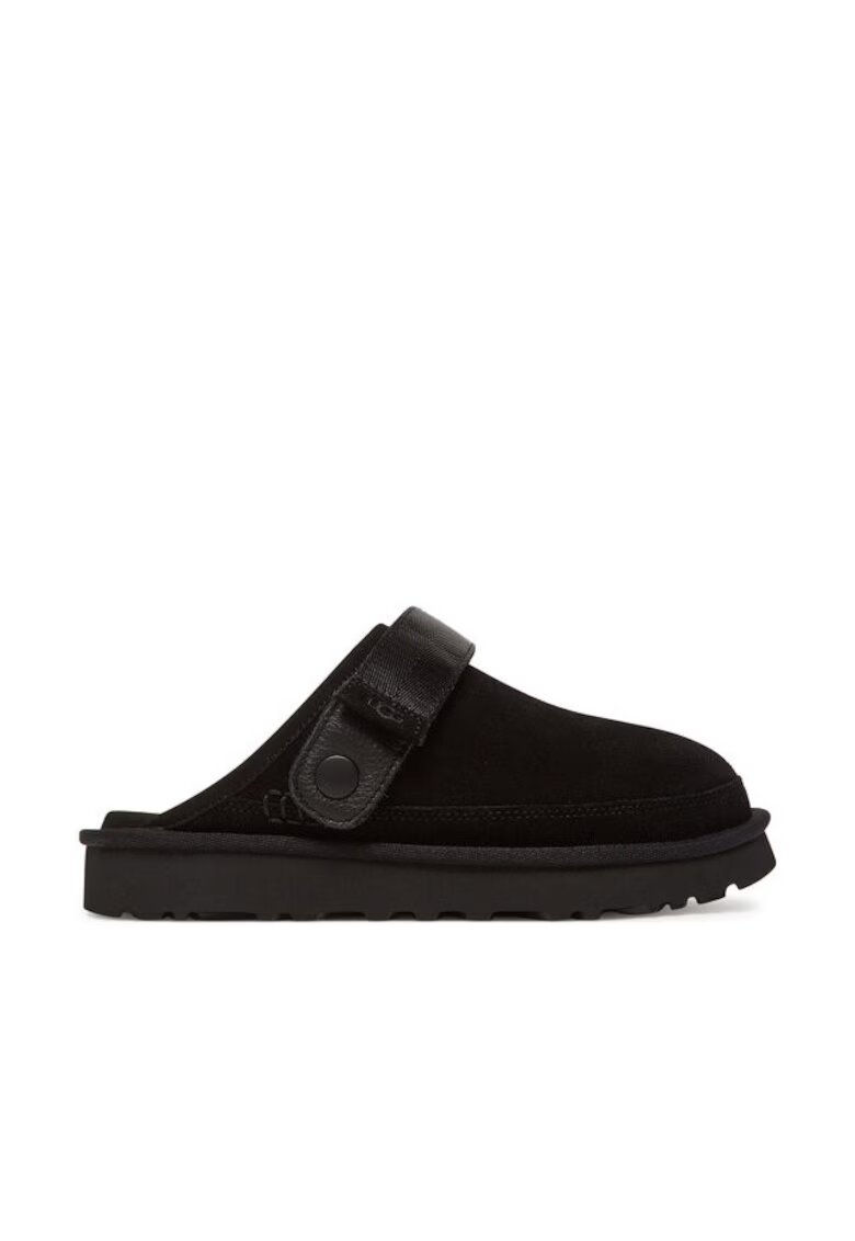 UGG Slapi - papuci barbatesti - piele naturala - negru
