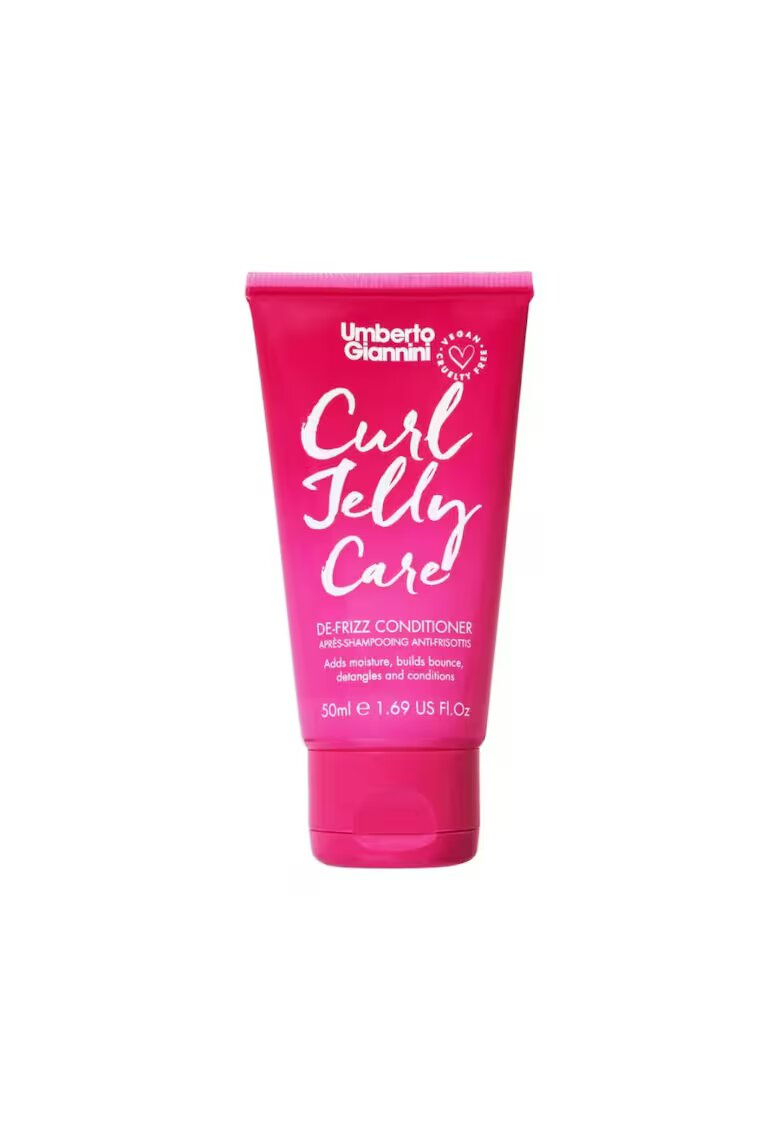 Umberto Giannini Balsam anti-frizz pentru par cret - travel size - Curl Jelly Care - 50 ml
