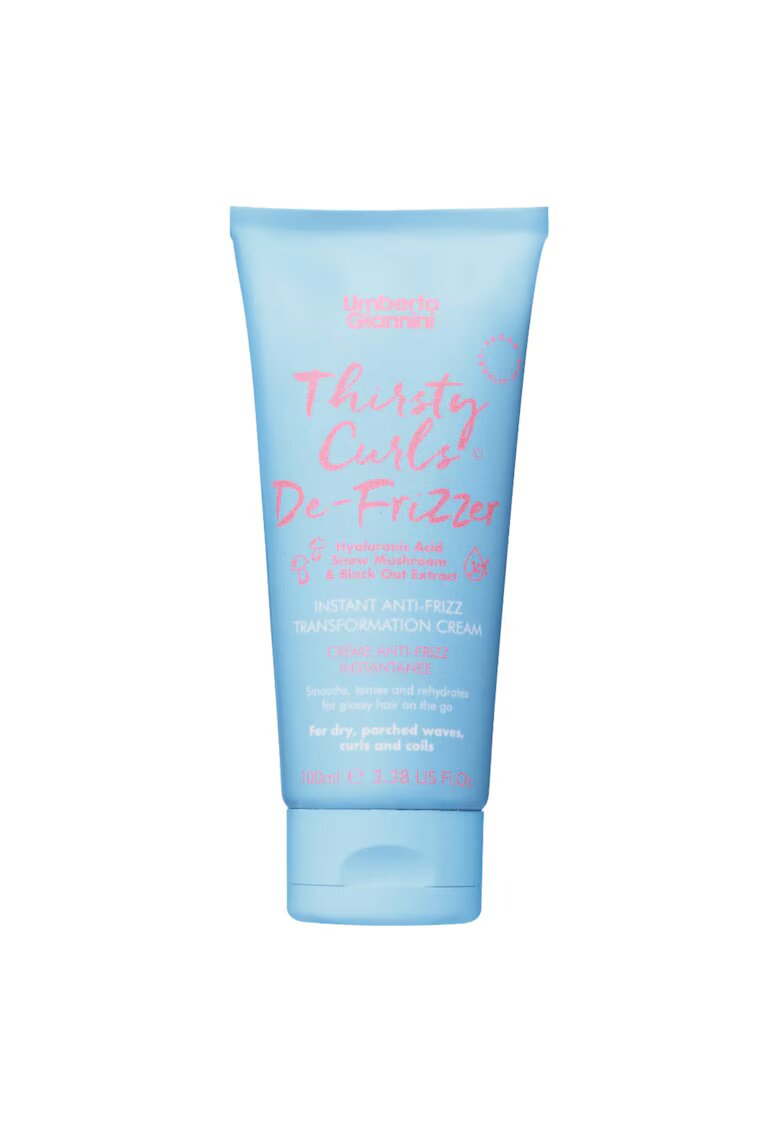Umberto Giannini Crema leave-in pentru netezirea buclelor - cu efect anti-frizz - Thirsty Curls De-Frizzer - 100 ml