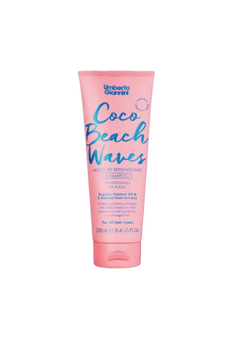 Umberto Giannini Sampon pentru par ondulat Coco Beach Waves 250ml
