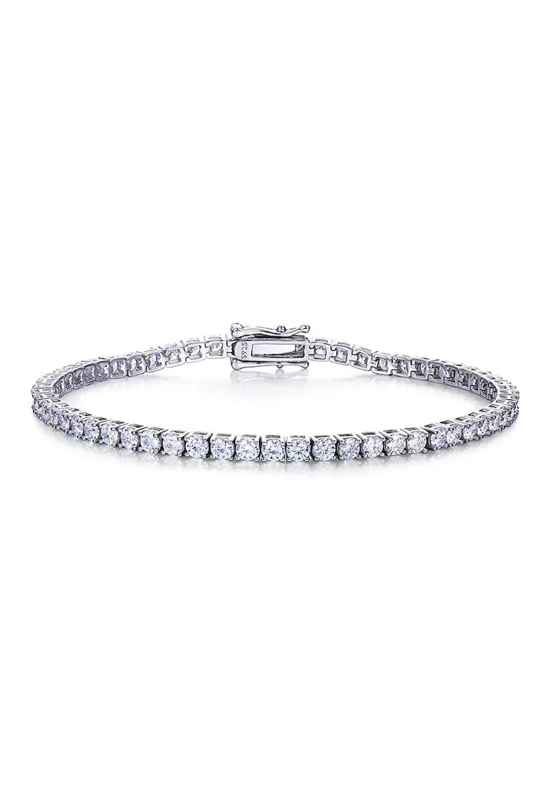 UNA VIDA Bratara Tennis Diamante Moissanite 0.1ct - Barbati - Masura 18 cm
