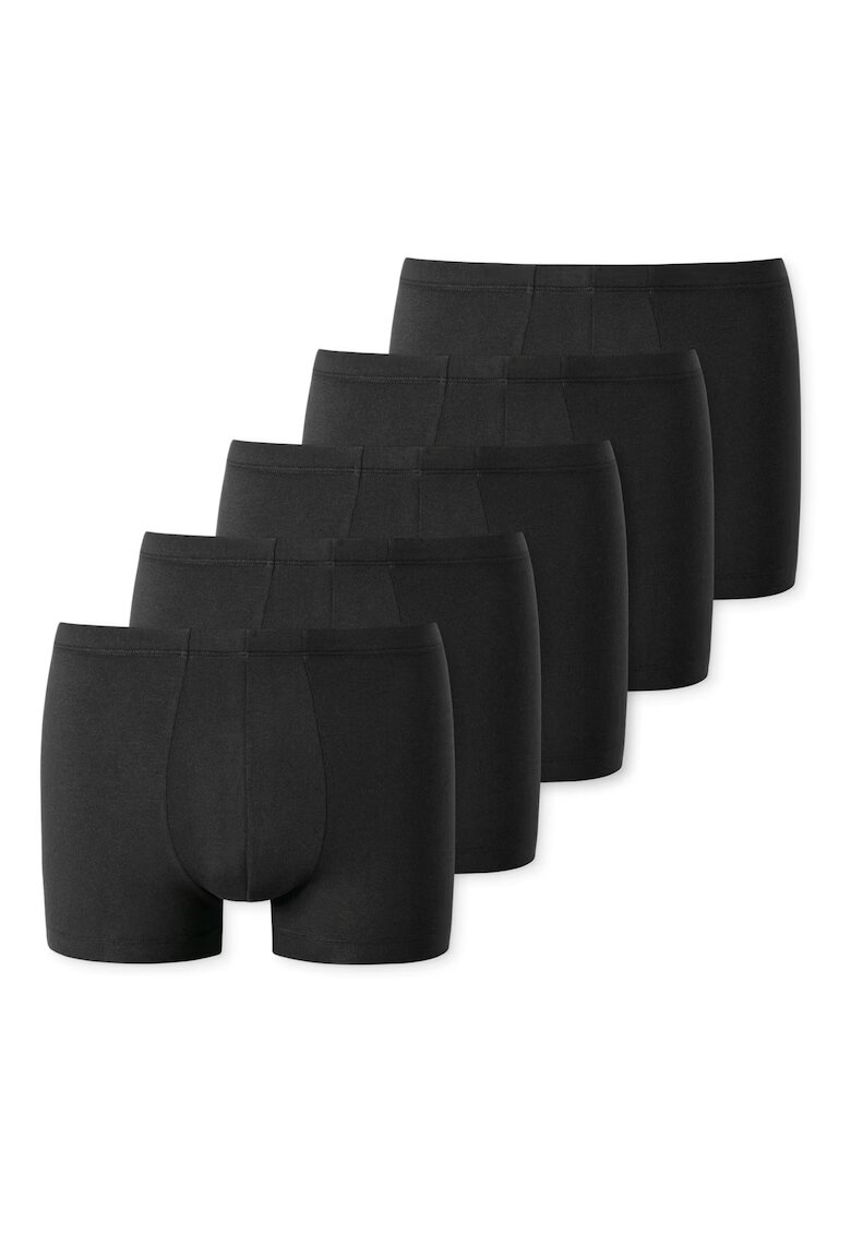 uncover by SCHIESSER Set de boxeri din bumbac - 5 perechi - Negru