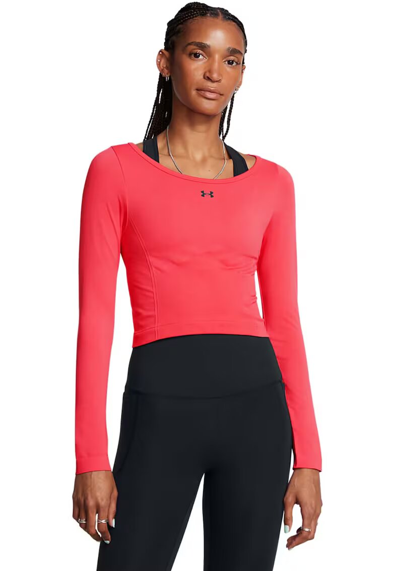 Under Armour Bluza cu decolteu rotund - pentru antrenament - Rosu