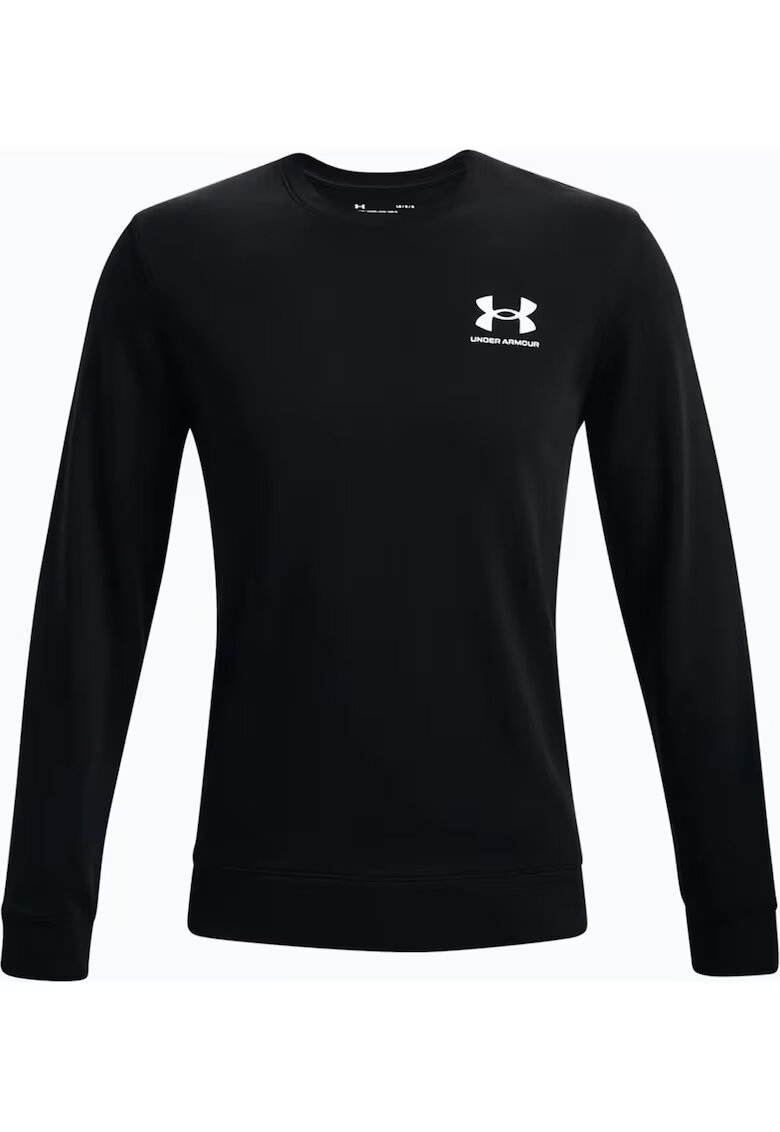 Under Armour Bluza sport barbati - UA RIVAL TERRY LC CREW - Bumbac/Poliester - Negru - Negru