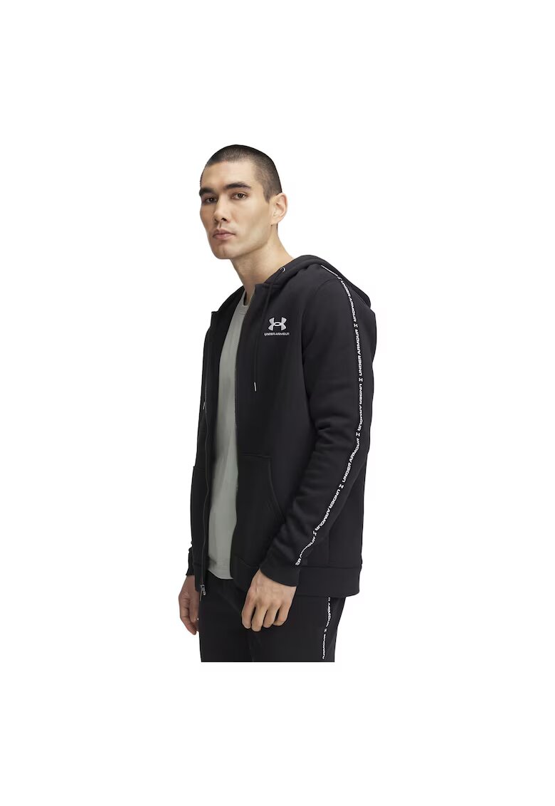 Under Armour Bluza trening Icon Fleece Fz Taping 1390298001