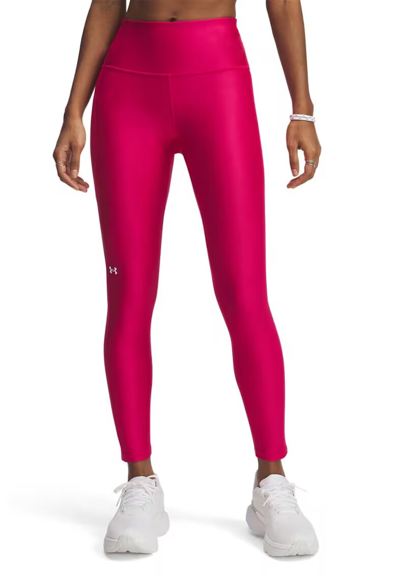 Under Armour Colanti crop pentru antrenament Tech - Roz zmeuriu