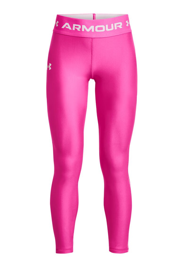 Under Armour Colanti cu banda logo in talie - pentru fitness