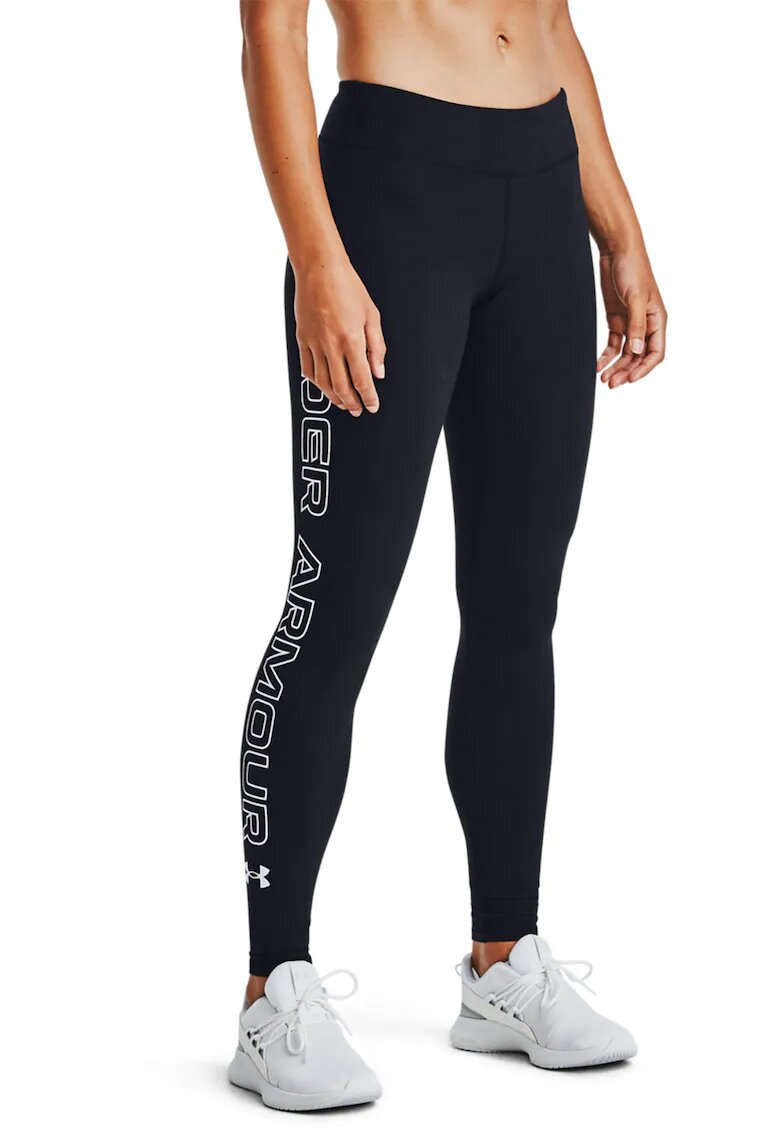 Under Armour Colanti cu logo supradimensionat pentru fitness Favorite Wordmark - Negru