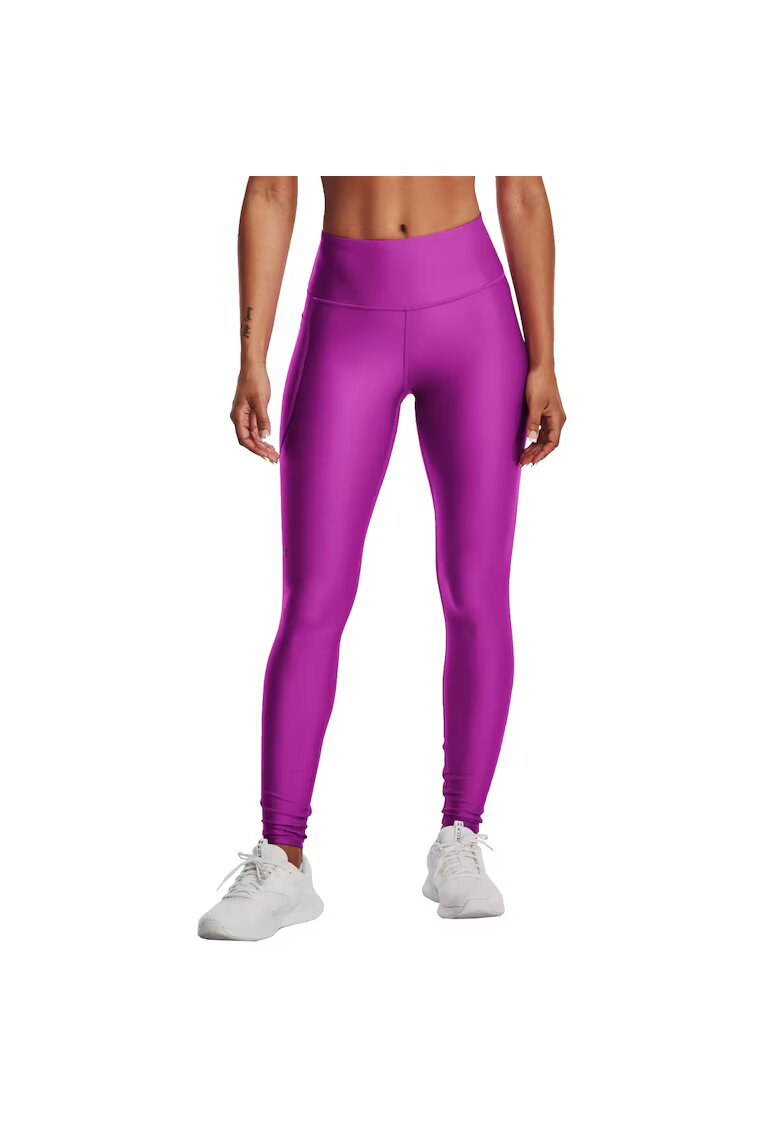 Under Armour Colanti - HeatGear No-Slip Waistband Leggings - Violet