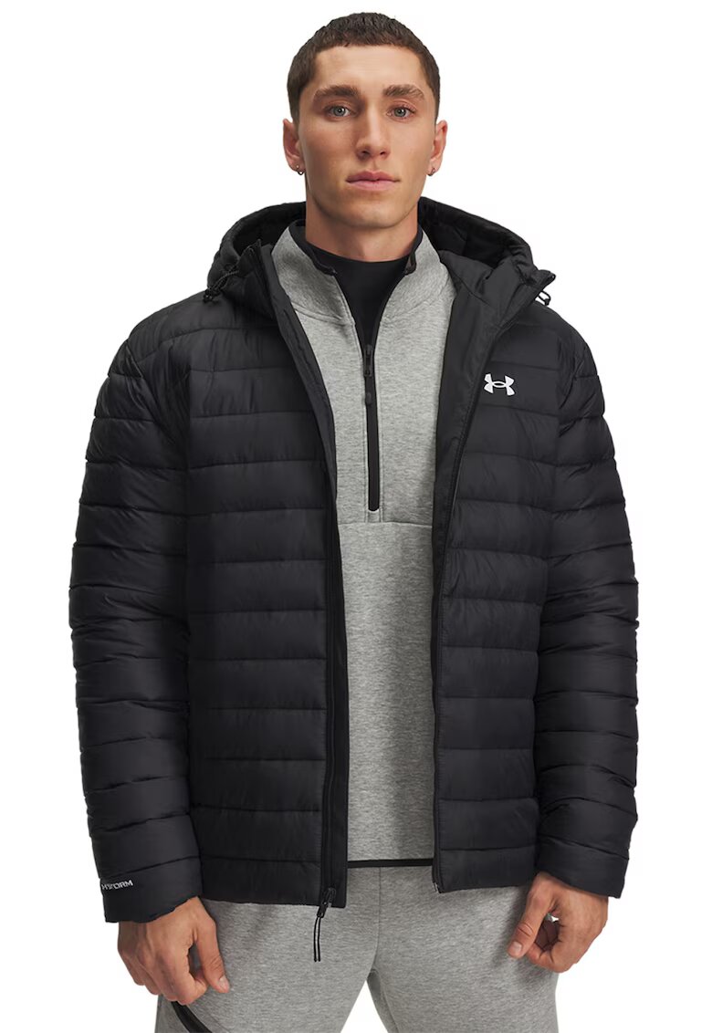 Under Armour Geaca cu aspect matlasat - pentru antrenament - Negru