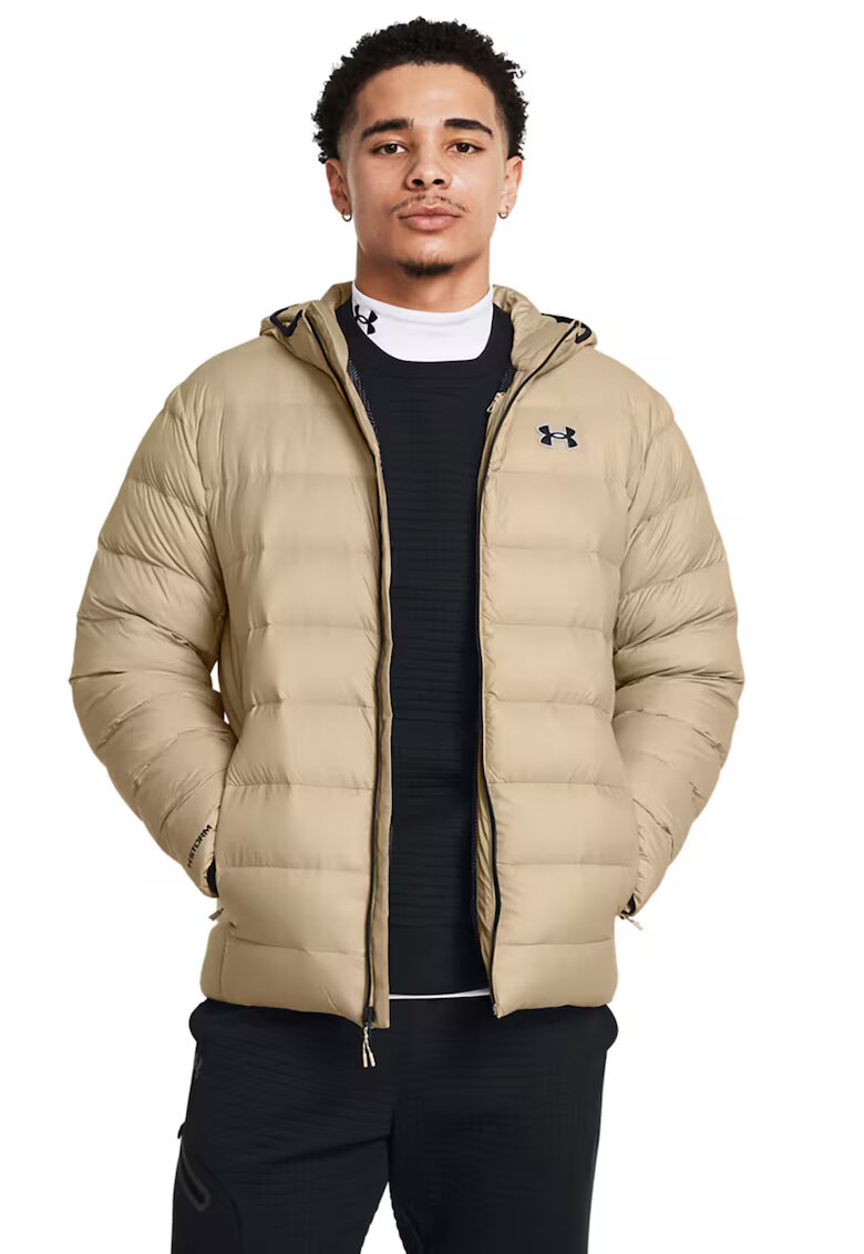 Under Armour Geaca cu umplutura de puf si gluga Legend - Bej