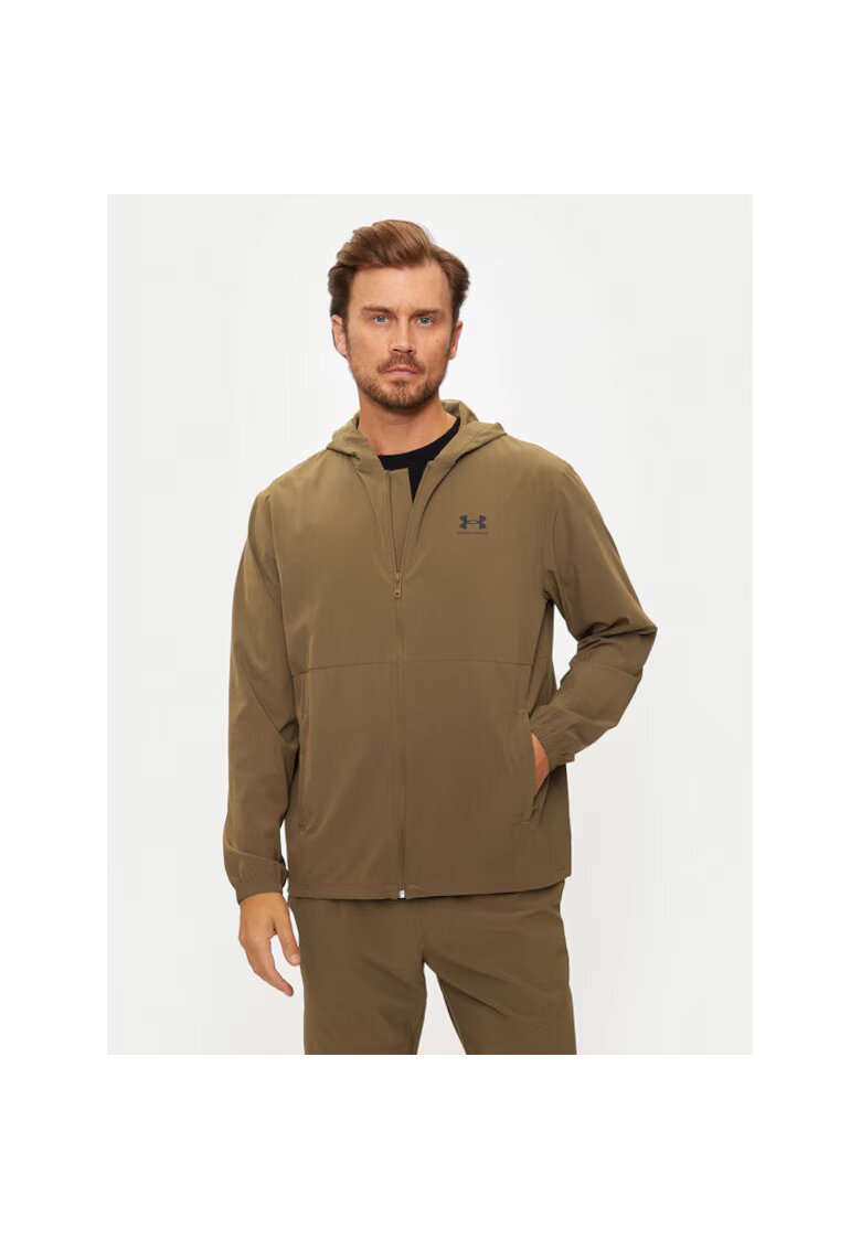 Under Armour Geaca de vant barbati - 304111822 - Poliester - Maro - Maro