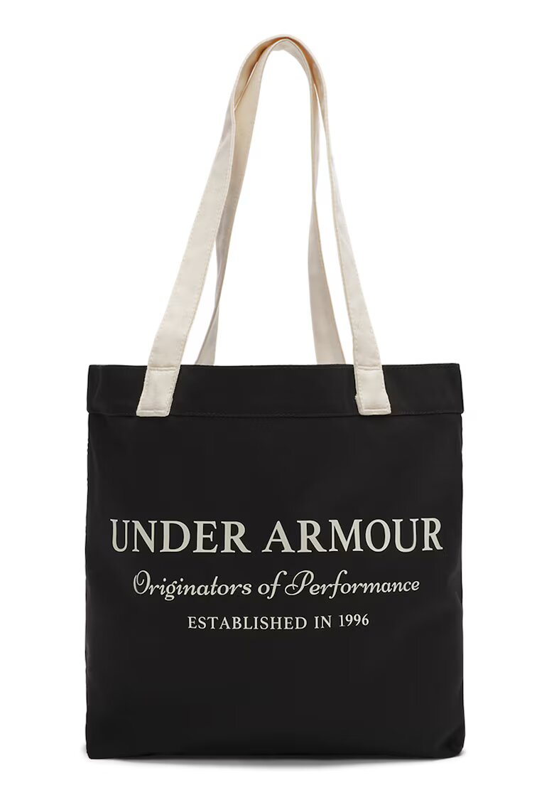 Under Armour Geanta tote de panza - Alb fildes/Negru