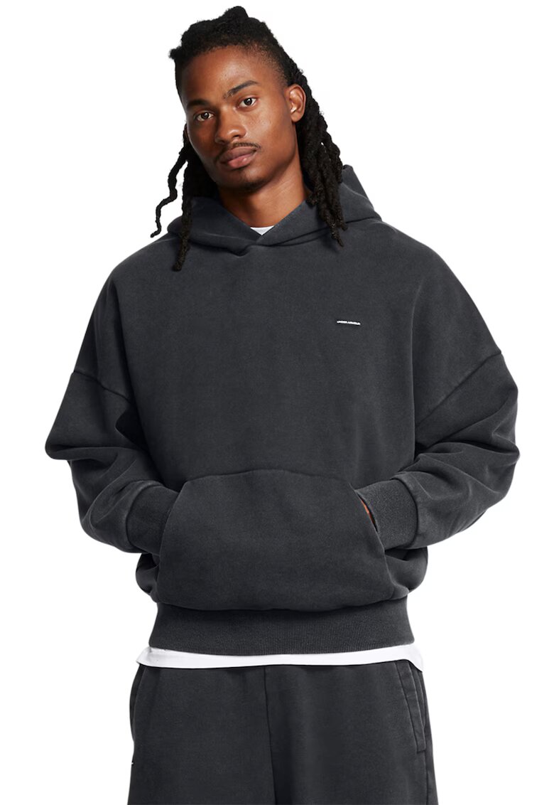 Under Armour Hanorac cu buzunar kangaroo - Gri inchis