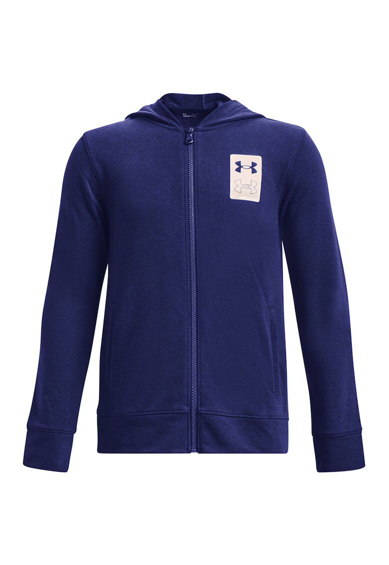 Under Armour Hanorac cu buzunare pentru antrenament Rival - Bleumarin