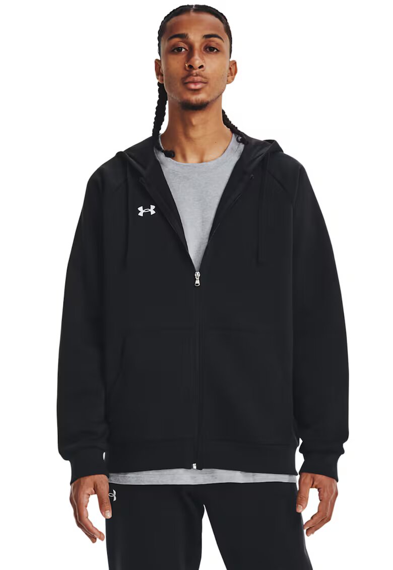 Under Armour Hanorac din amestec de bumbac pentru fitness Rival