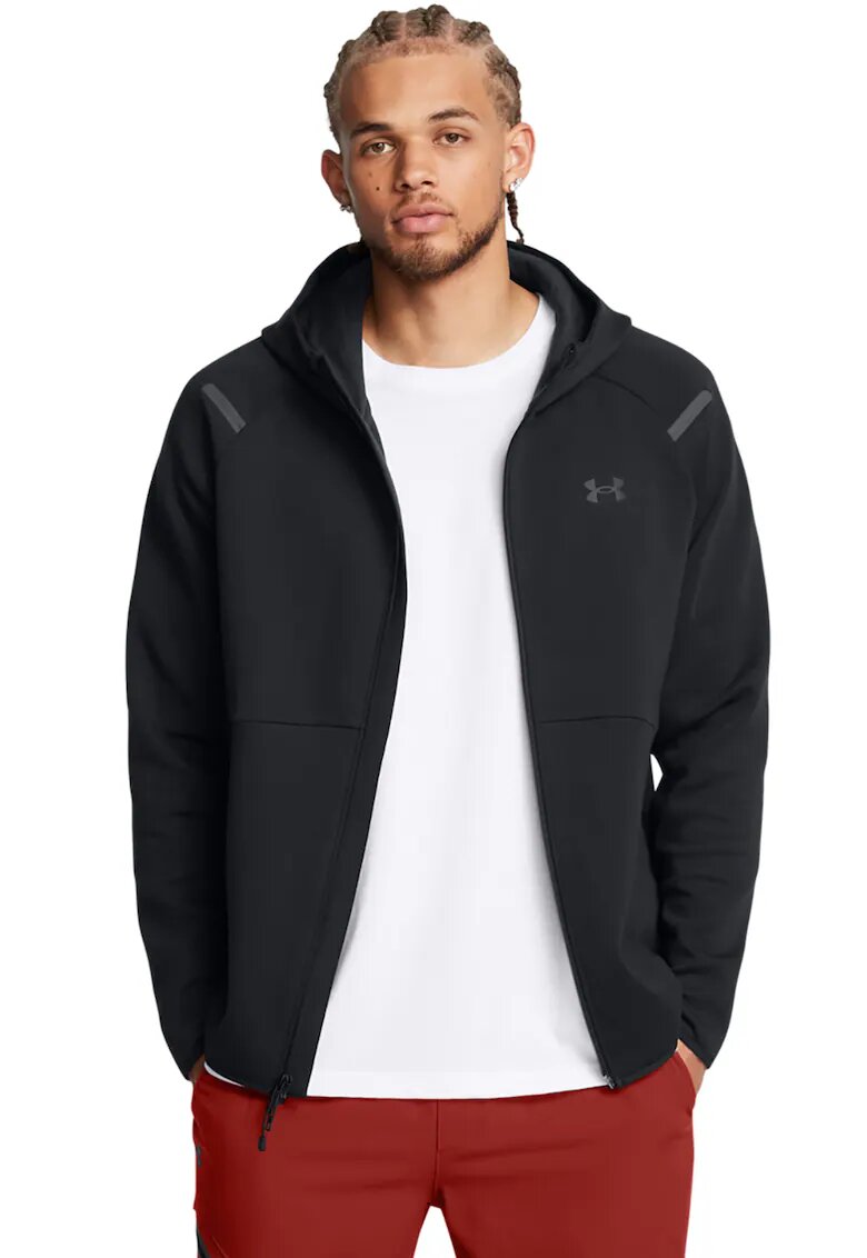 Under Armour Hanorac din fleece Unstoppable - Negru