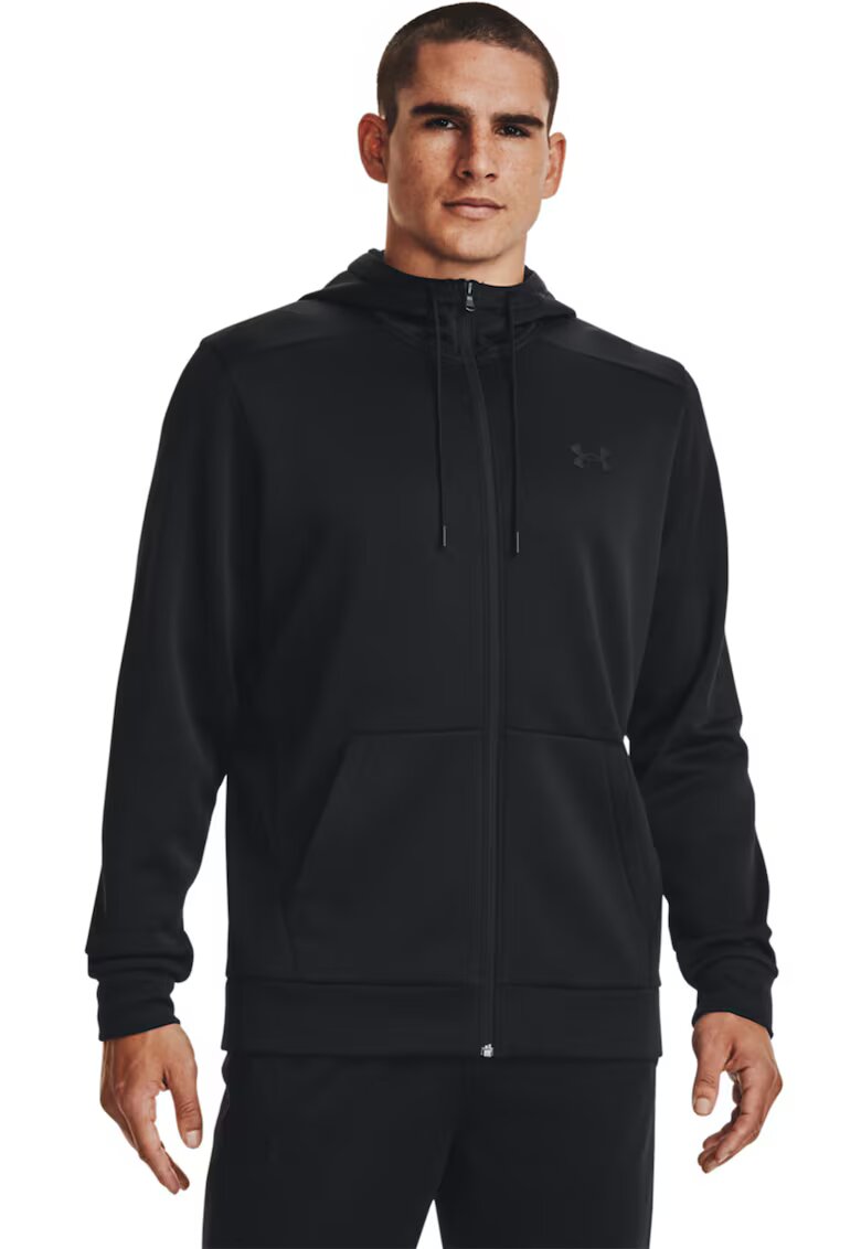 Under Armour Hanorac lejer - pentru fitness - Negru