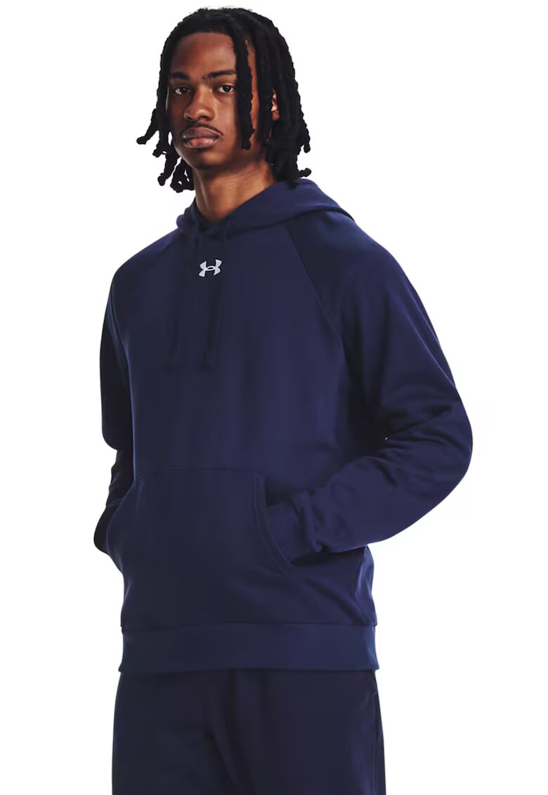 Under Armour Hanorac lejer pentru fitness Rival - Bleumarin