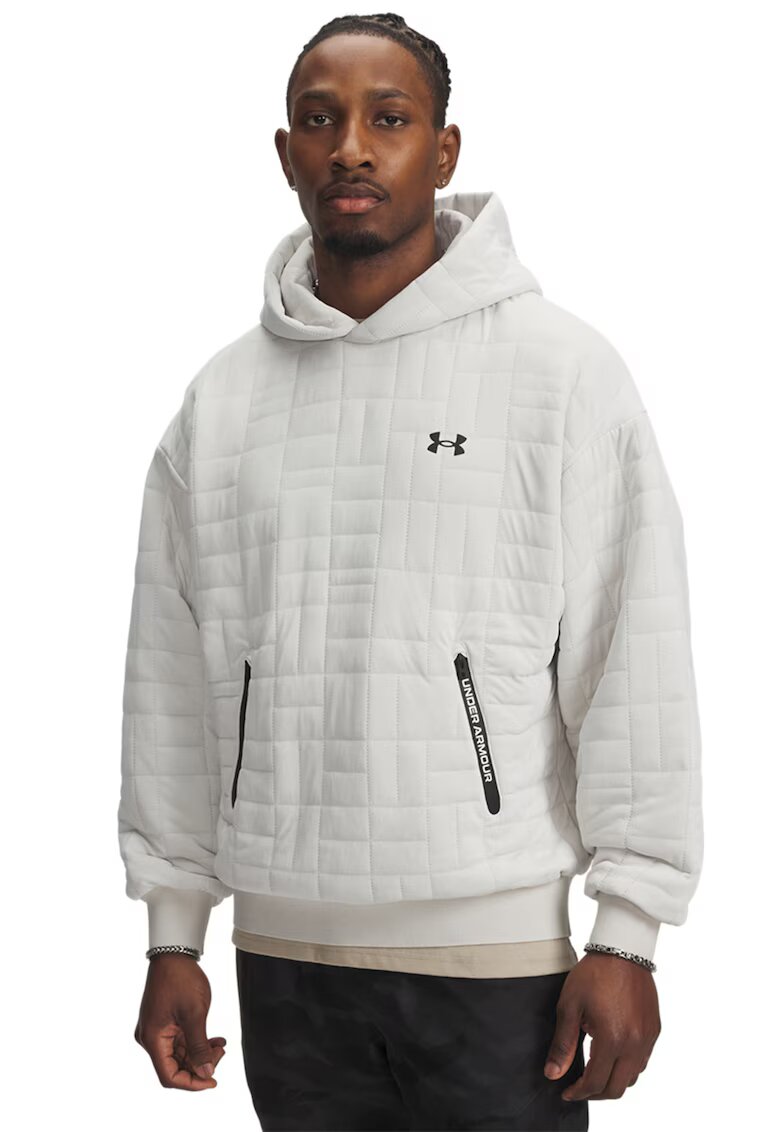Under Armour Hanorac matlasat Unstoppable - Alb