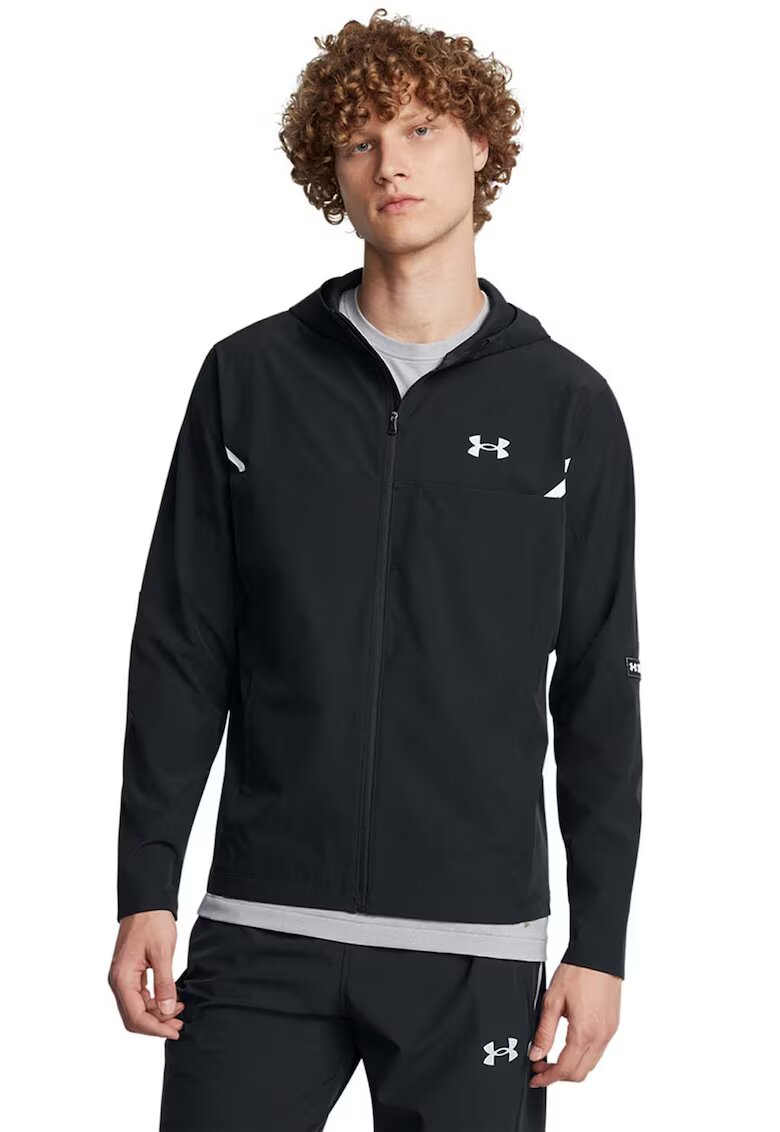Under Armour Jacheta cu finisaj rezistent la apa - pentru fitness Vanish - Negru