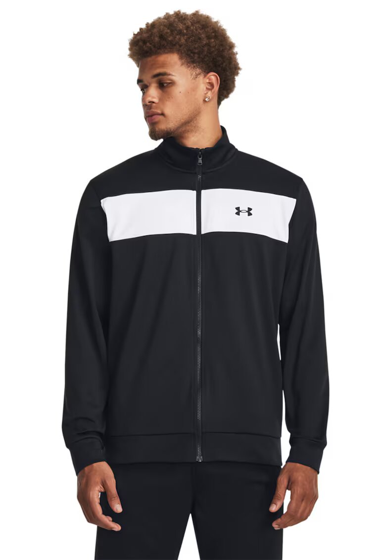 Under Armour Jacheta lejera pentru antrenament Twister - Alb/Negru