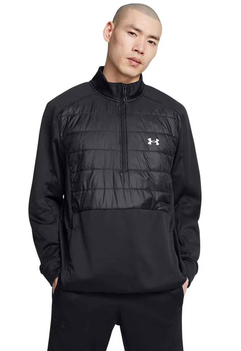 Under Armour Jacheta rezistenta la apa cu logo - Negru