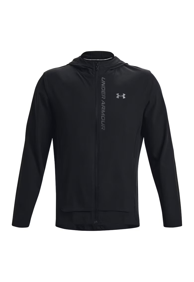 Under Armour Jacheta slim fit pentru alergare OutRun The Storm - Negru