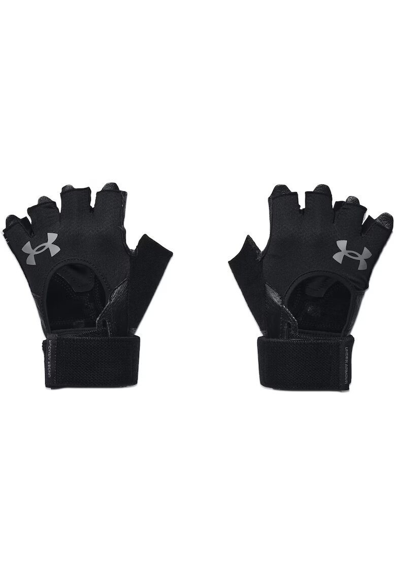 Under Armour Manusi antrenament M's Weightlifting Glove pentru Barbati - Black / Black / Pitch Gray