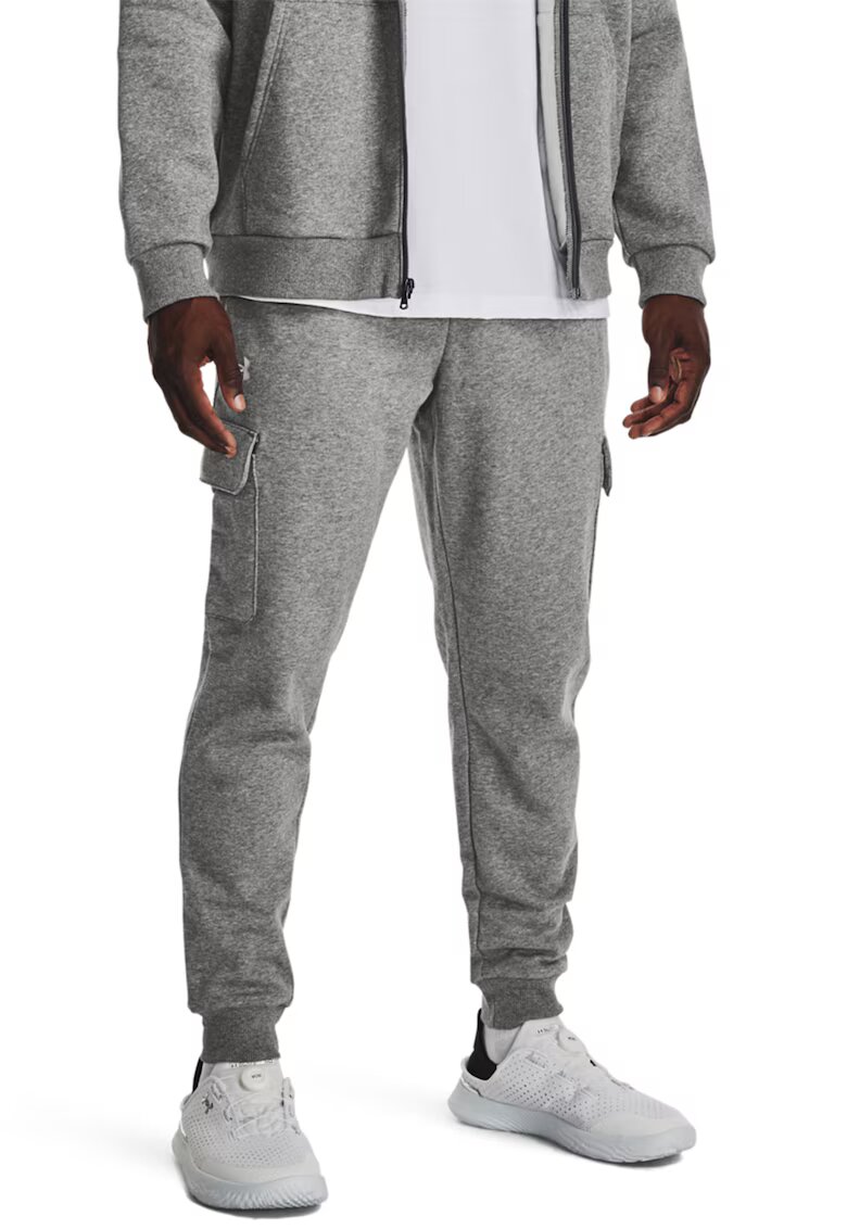 Under Armour Pantaloni cargo pentru antrenament Rival - Gri melange