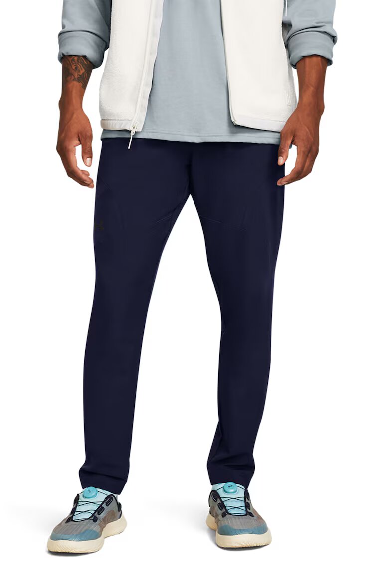Under Armour Pantaloni conici Unstopppable - Bleumarin