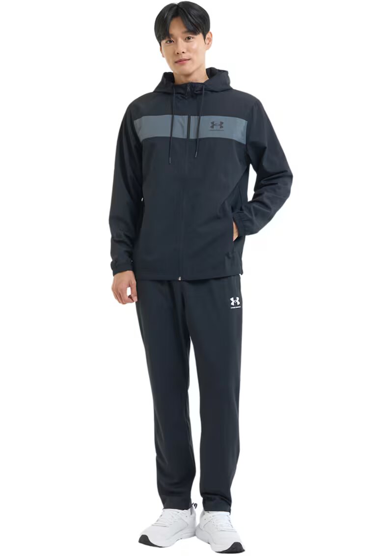 Under Armour Pantaloni cu snur de ajustare pentru fotbal - Negru