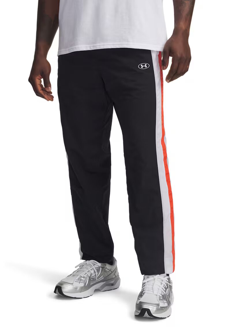 Under Armour Pantaloni cu talie ajustabila Icon Track - Rosu/Alb/Negru stins