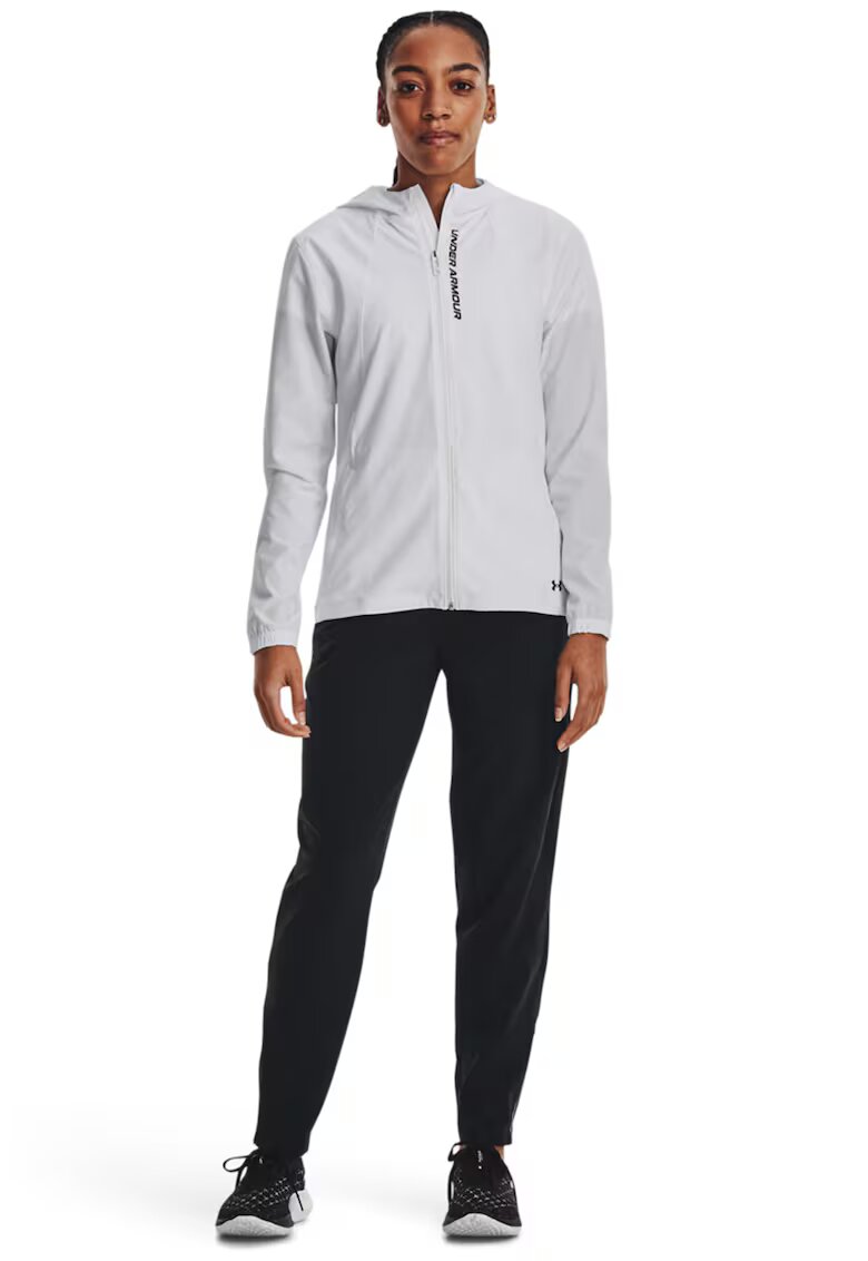 Under Armour Pantaloni cu talie inalta pentru alergare Outrun The Storm - Negru