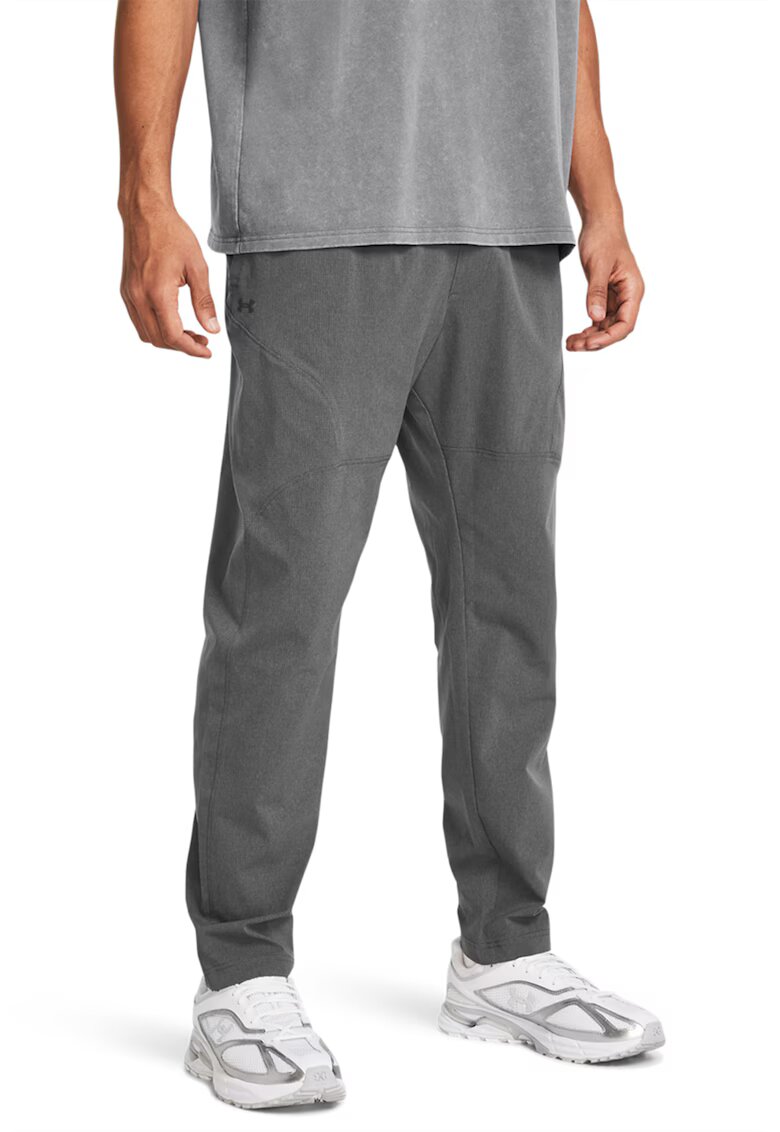 Under Armour Pantaloni cu talie medie - pentru antrenament - Gri inchis