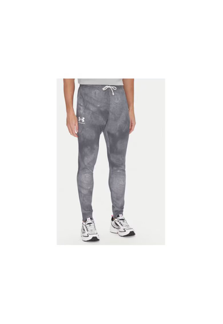 Under Armour Pantaloni de trening barbati 1390143 - Bumbac/Poliester - Gri - Gri