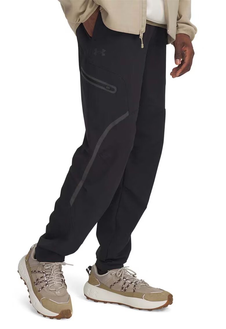 Under Armour Pantaloni de trening cu snur - pentru fitness - Negru