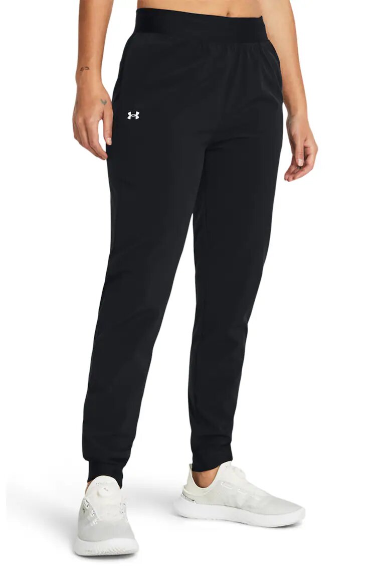 Under Armour Pantaloni de trening cu talie inalta Rival - Negru