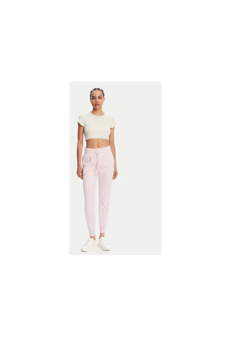 Under Armour Pantaloni de trening dama 1379438 - Bumbac/Poliester - Roz - Roz
