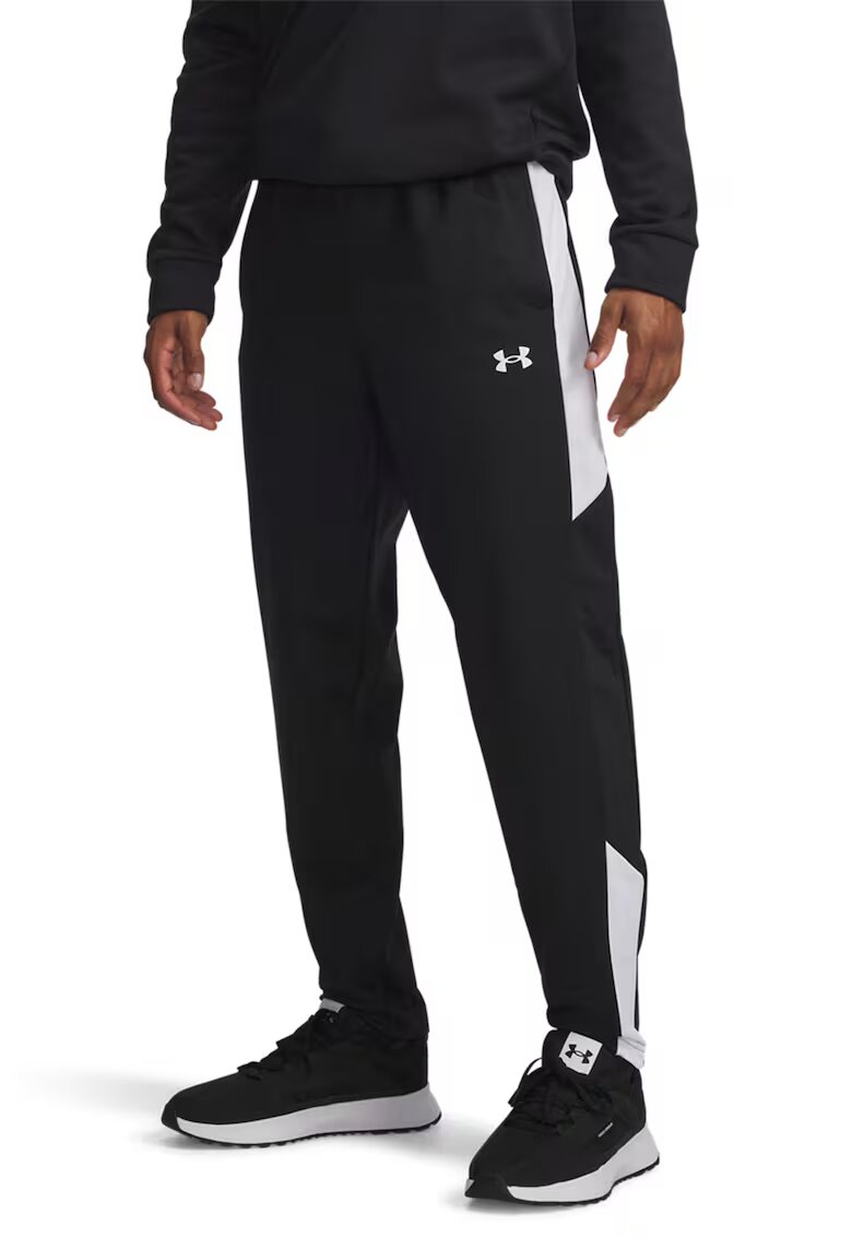 Under Armour Pantaloni de trening relaxed fit Rival - Alb/Negru