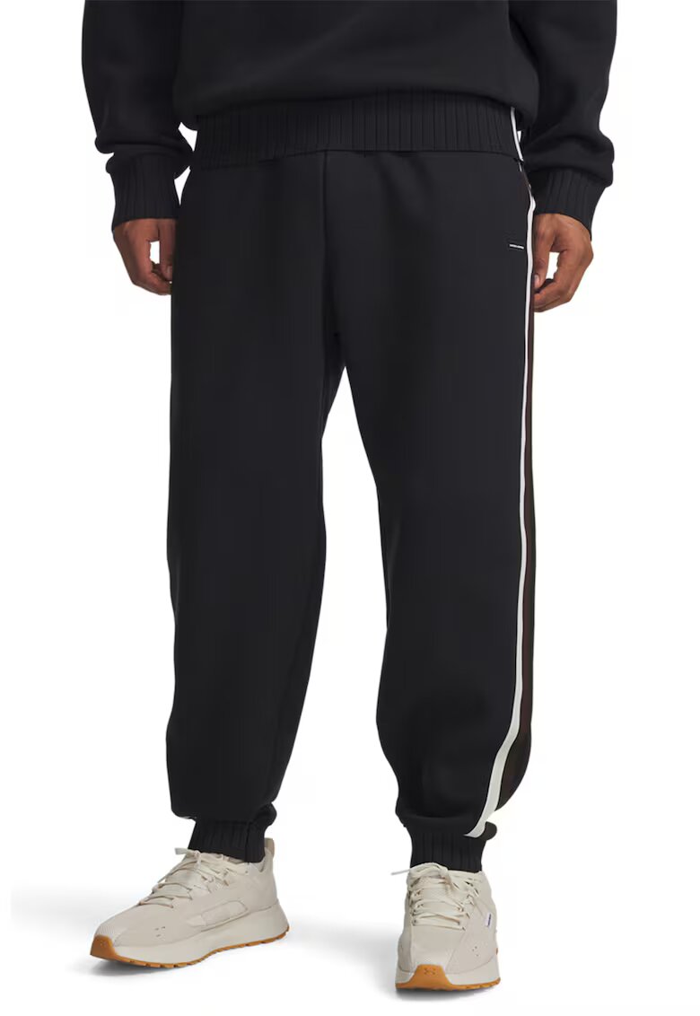 Under Armour Pantaloni jogger cu snur pentru antrenament Icon - Negru