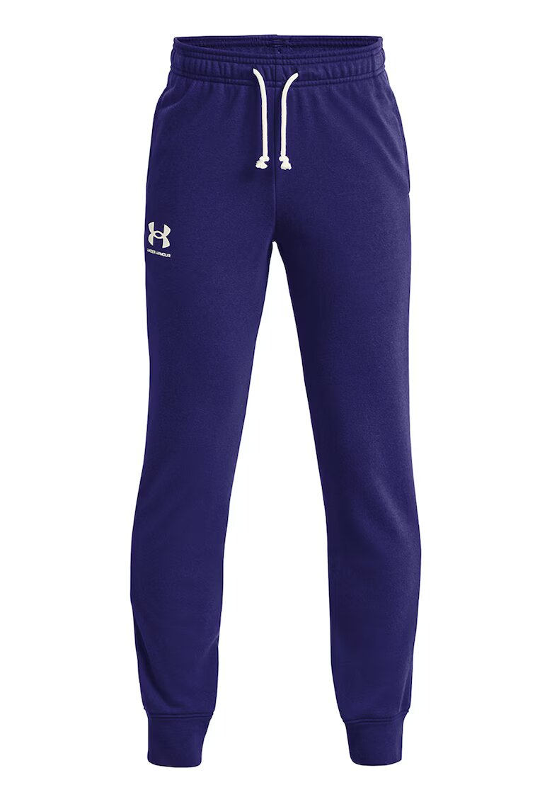 Under Armour Pantaloni lejeri din amestec de bumbac - pentru fitness - Albastru