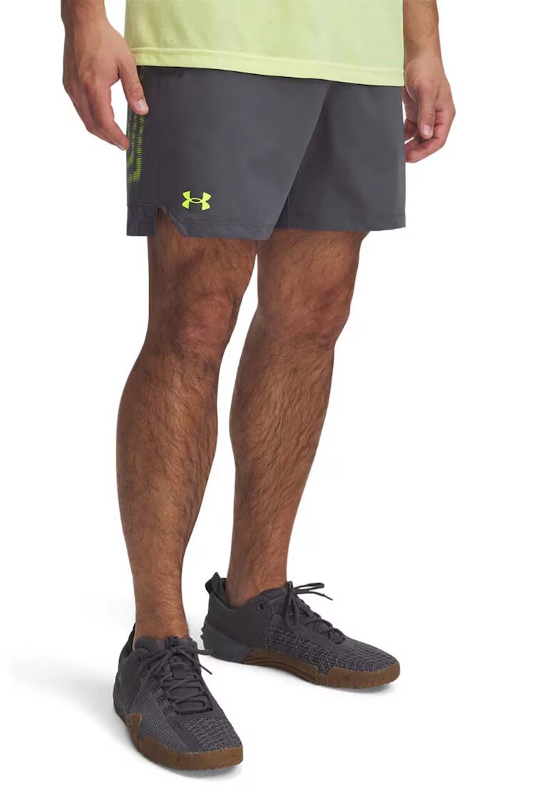 Under Armour Pantaloni scurti cu logo - Gri inchis