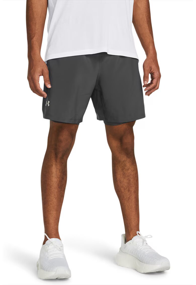 Under Armour Pantaloni scurti cu talie ajustabila - pentru alergare - Gri