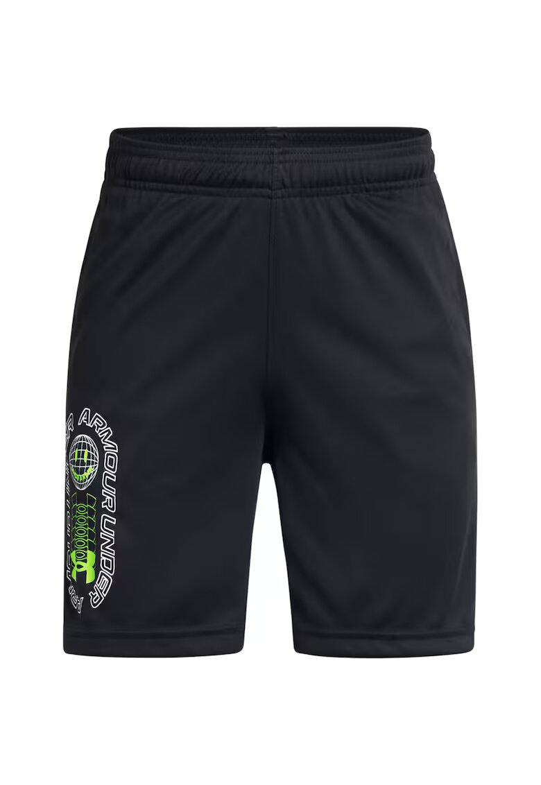 Under Armour Pantaloni scurti cu talie elastica pentru fitness - Negru