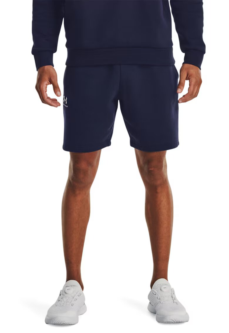 Under Armour Pantaloni scurti cu talie medie - pentru fitness - Bleumarin
