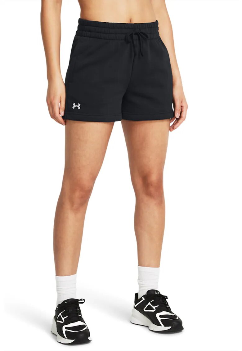 Under Armour Pantaloni scurti din amestec de bumbac - pentru fitness Rival - Negru