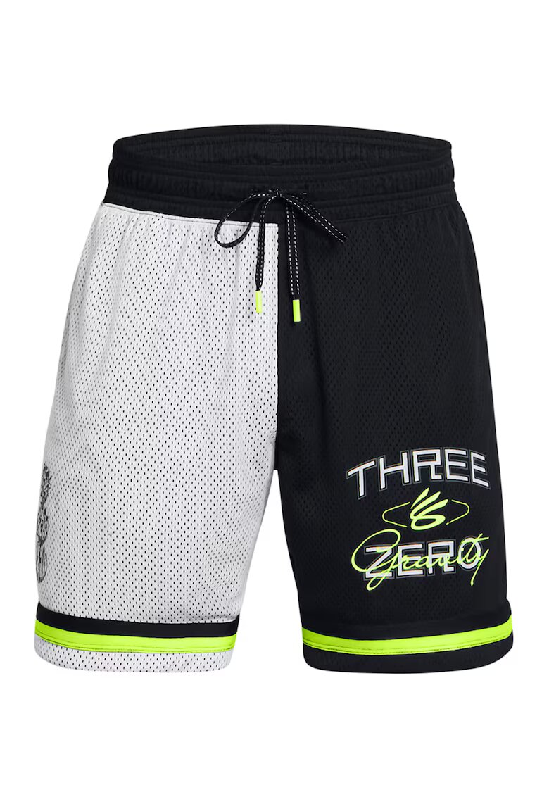 Under Armour Pantaloni scurti pentru baschet Curry Statement - Negru/Gri deschis