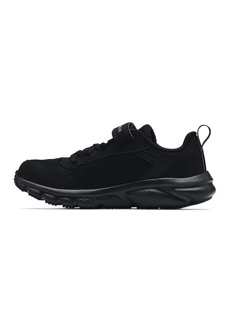Under Armour Pantofi cu garnituri de piele pentru fitness Assert 9 - Negru