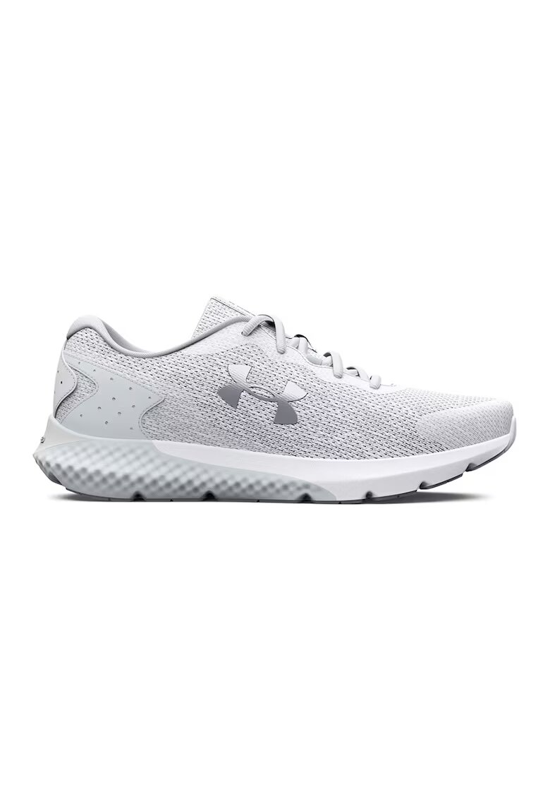 Under Armour Pantofi cu logo - pentru alergare Charged Rogue 3 - Gri deschis